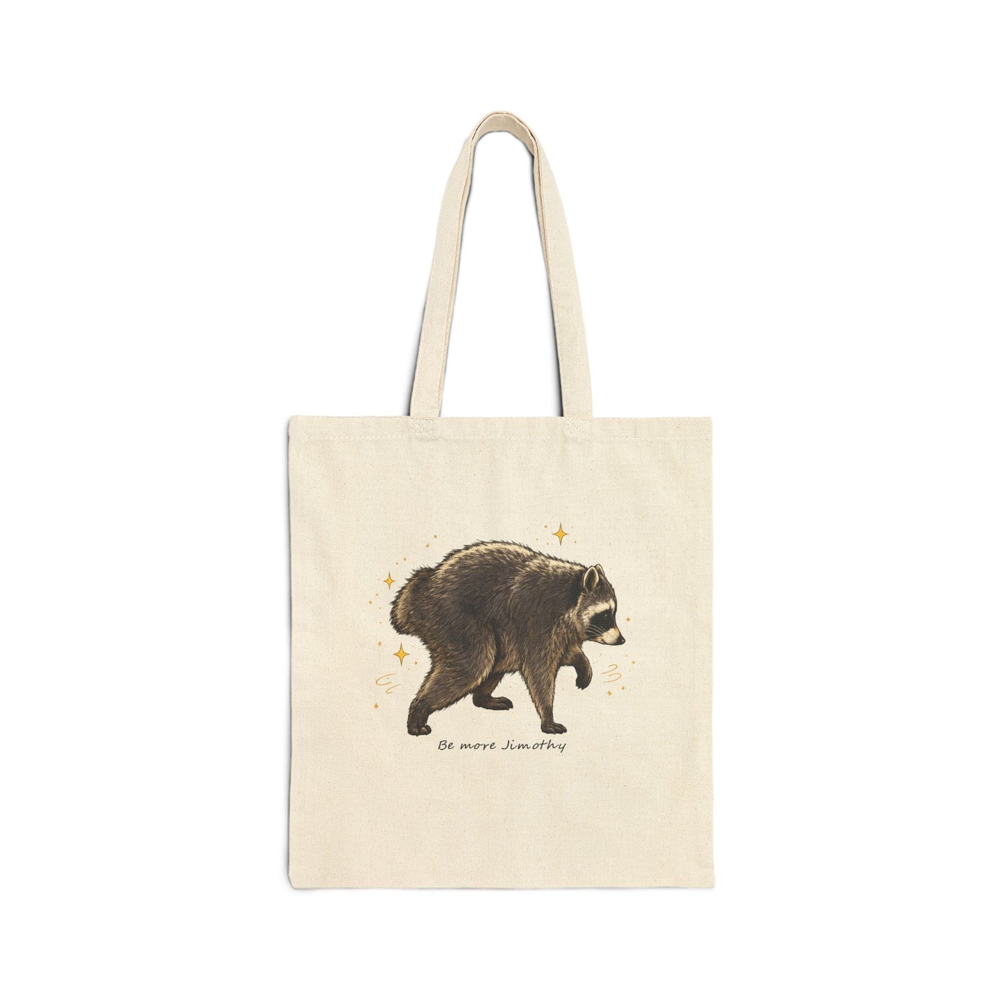 Jimothy The Raccoon Inspirational Tote Bag