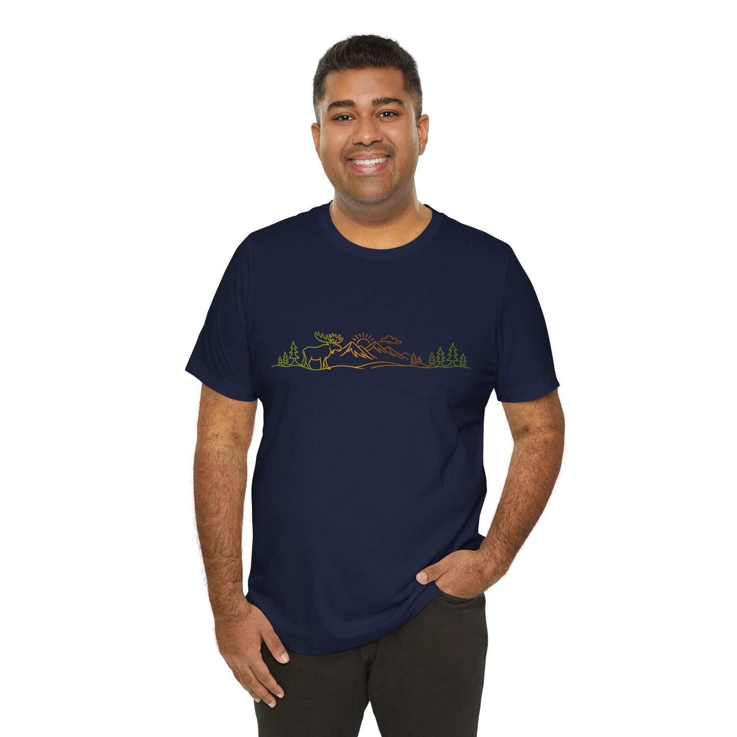 Moose Mountain Scene | Hiking Tee