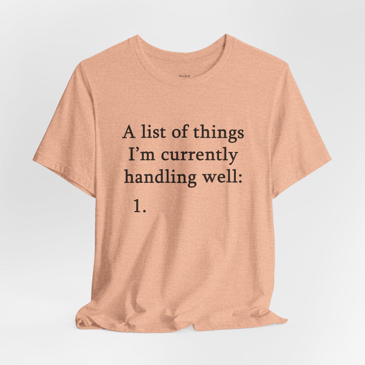 A List Tee