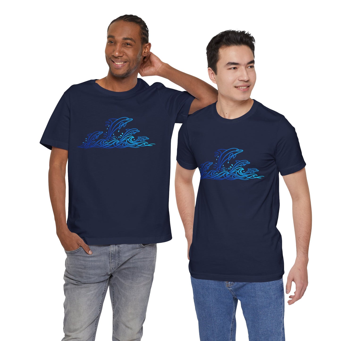 Dolphin Pod Wild Lines T-Shirt