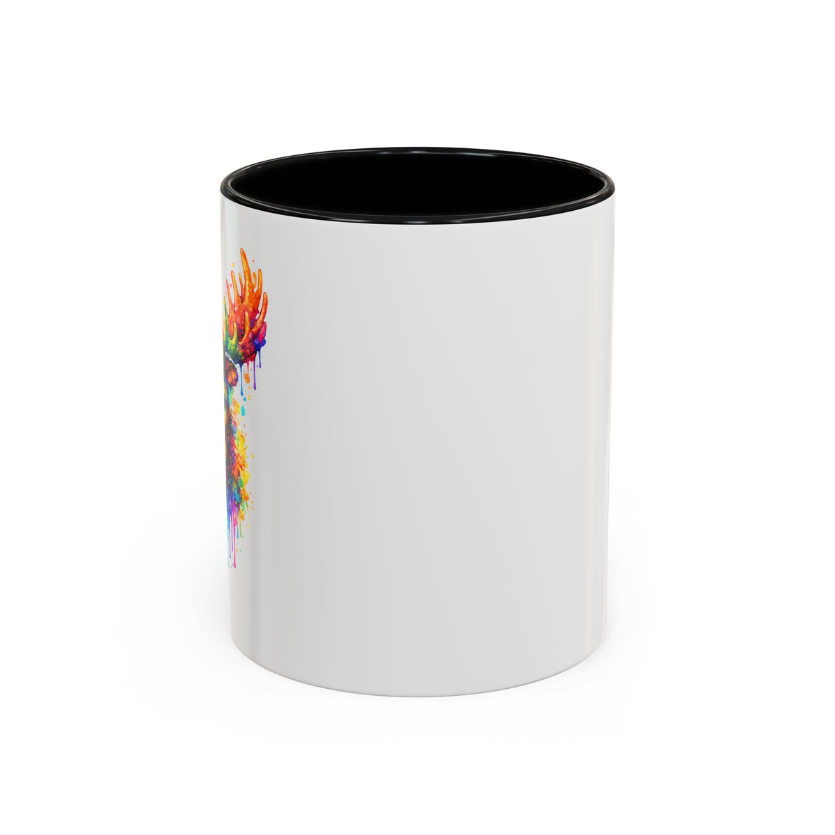 Watercolor Moose Coffee Mug  (11/15oz)