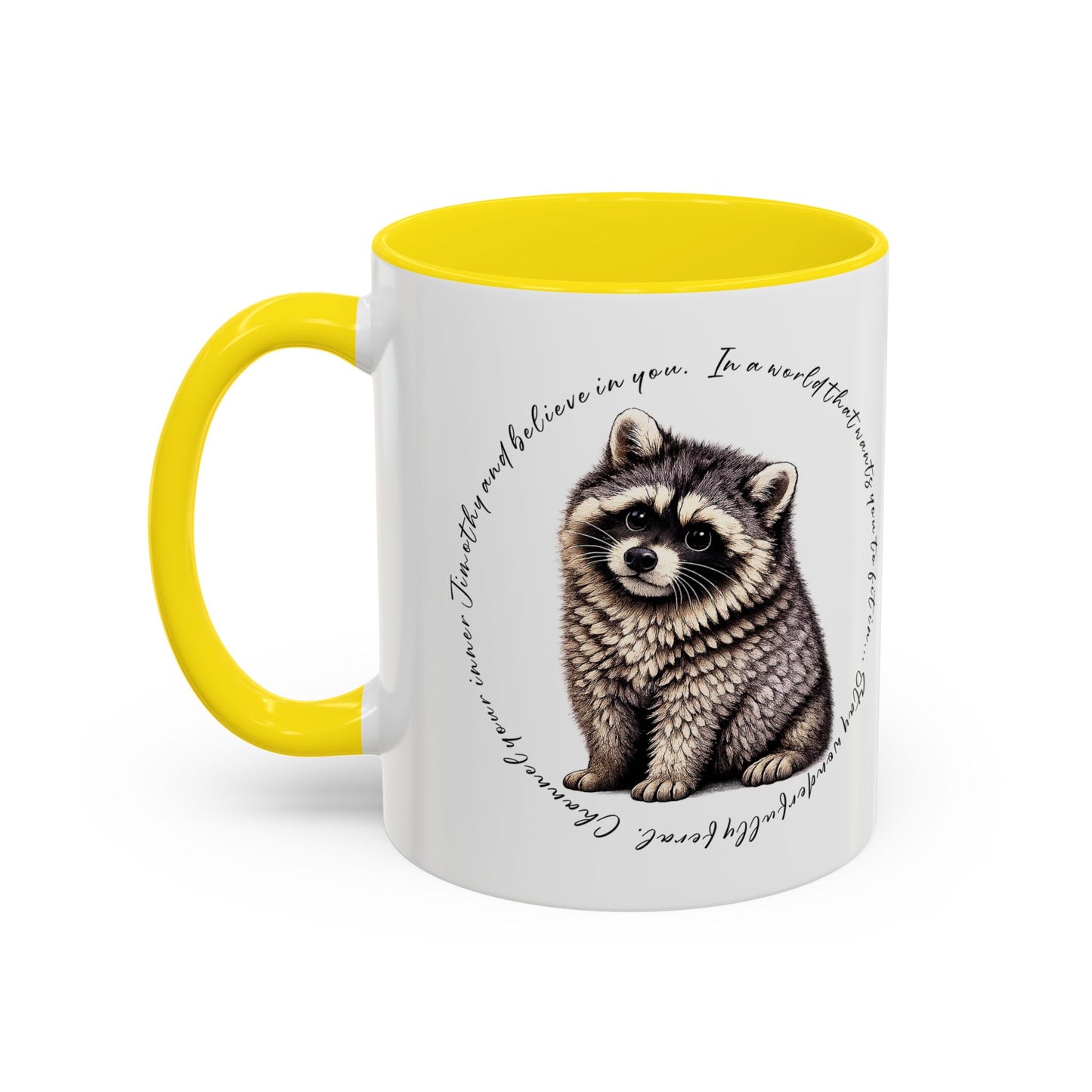 Jimothy The Raccoon Coffee Mug  (11/15oz)