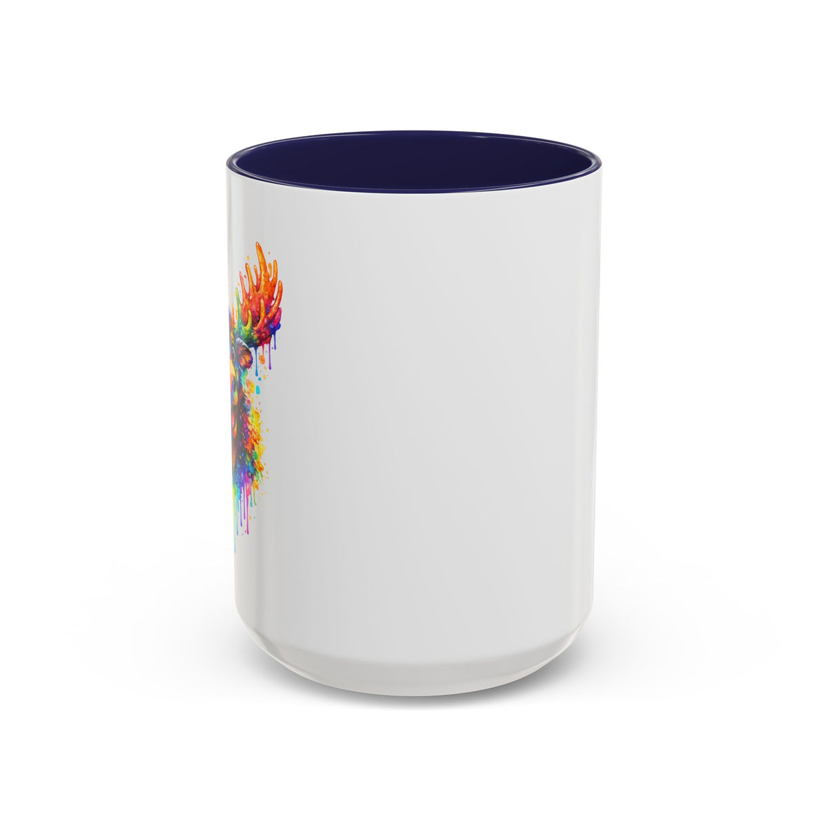Watercolor Moose Coffee Mug  (11/15oz)