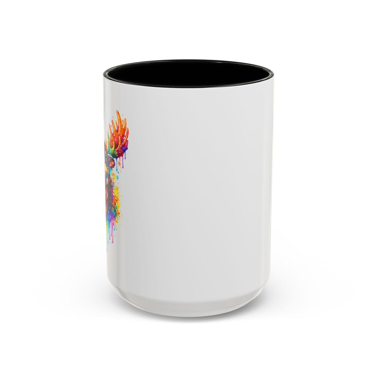 Watercolor Moose Coffee Mug  (11/15oz)