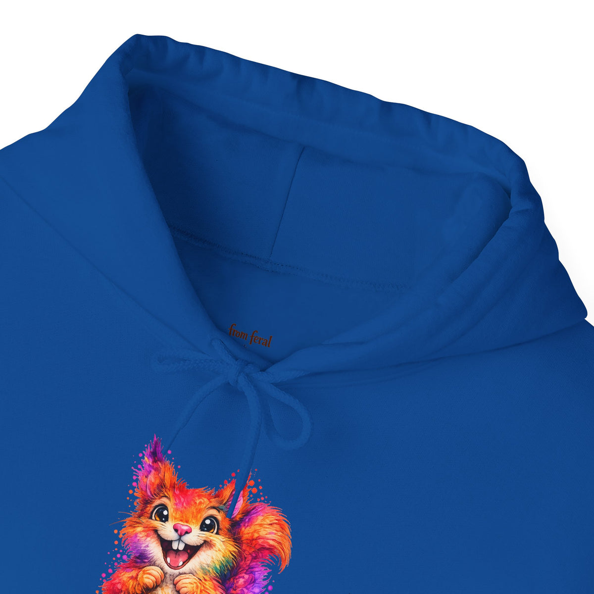 Watercolor Squirrel Hooded Sweatshirt