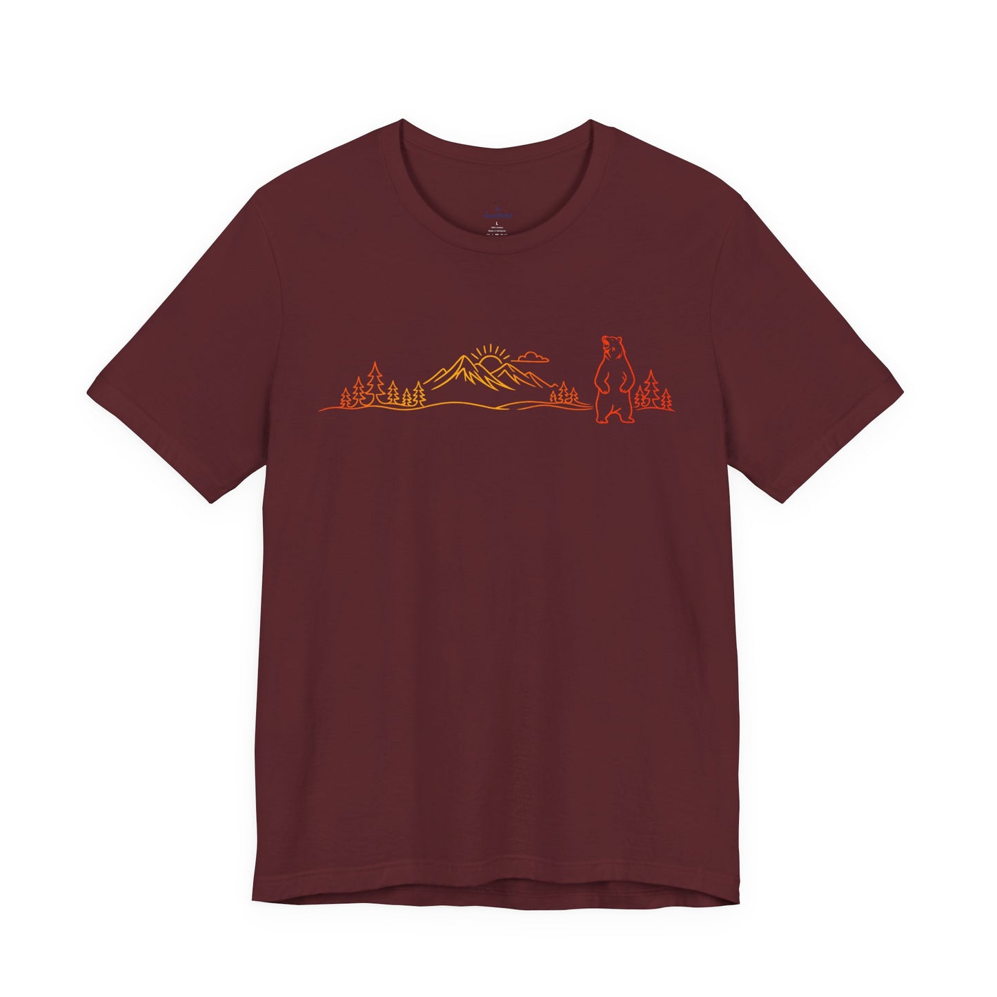 Standing Bear Mountain Scene Tee