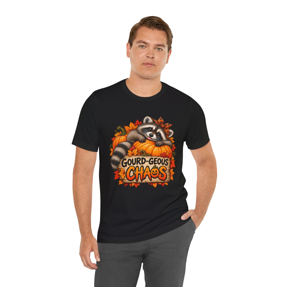 Gourd-geous Raccoon T-Shirt