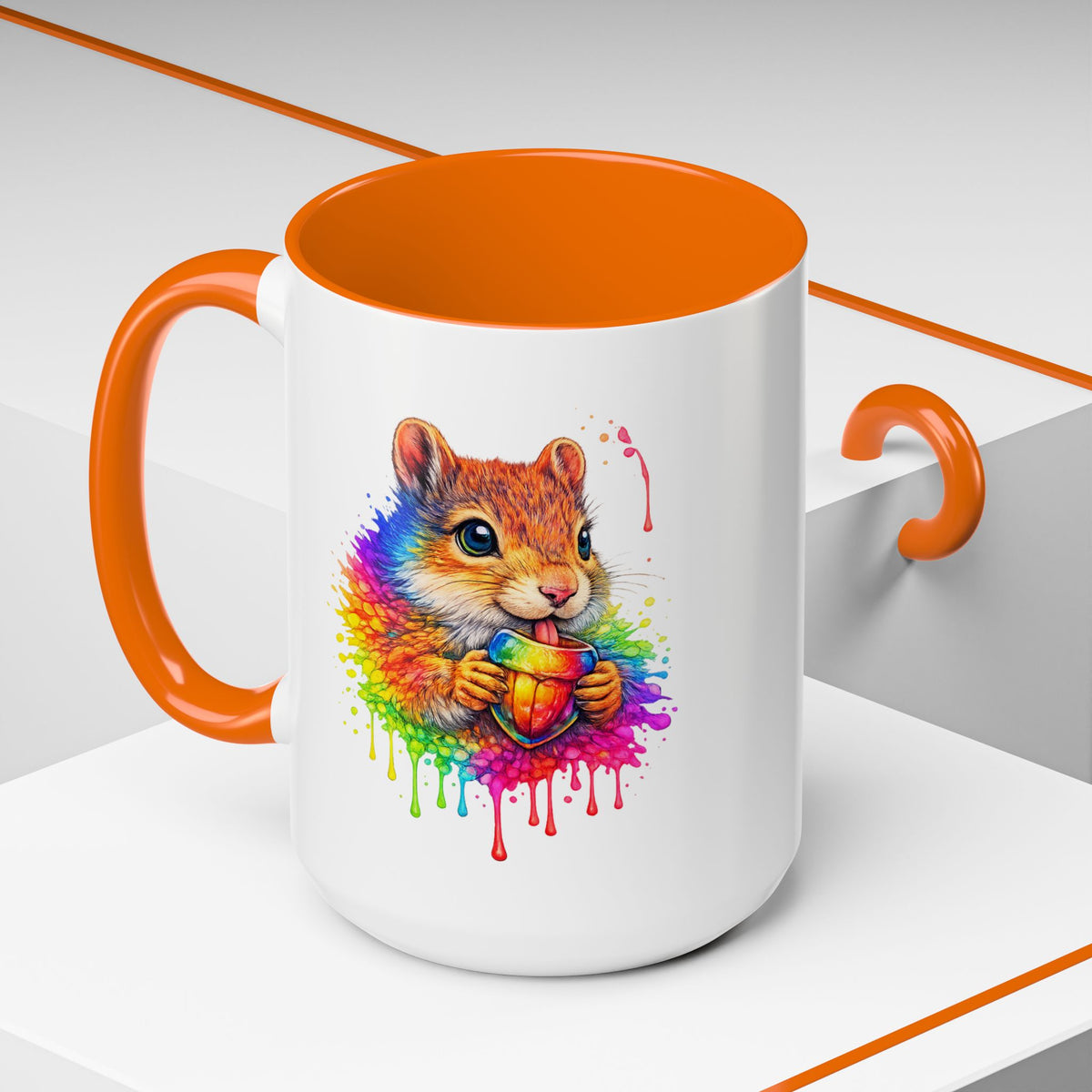 Watercolor Squirrel Coffee Mug  (11/15oz)