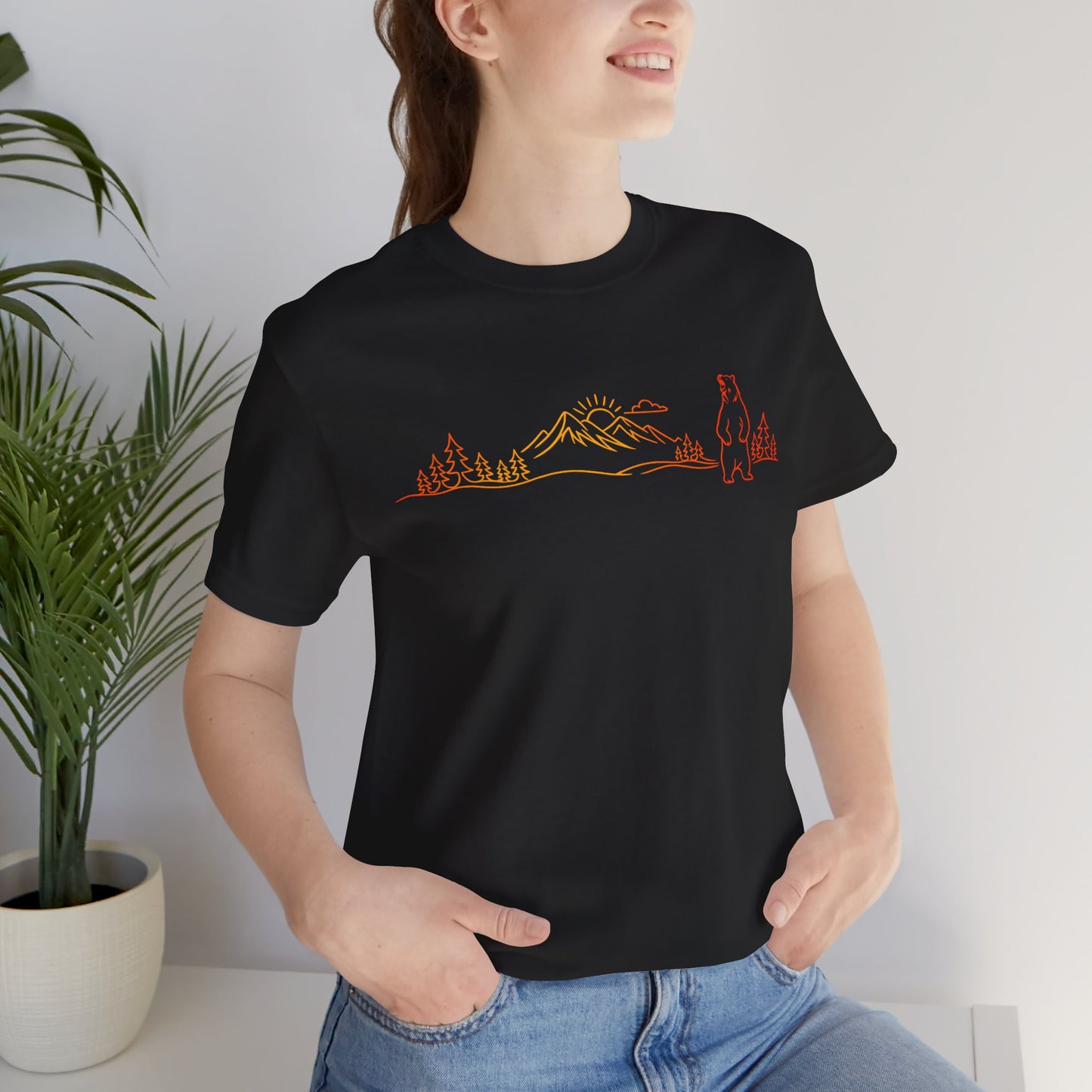 Standing Bear Mountain Scene Tee