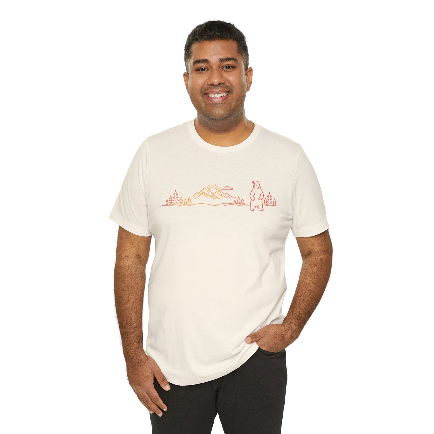 Standing Bear Mountain Scene Tee