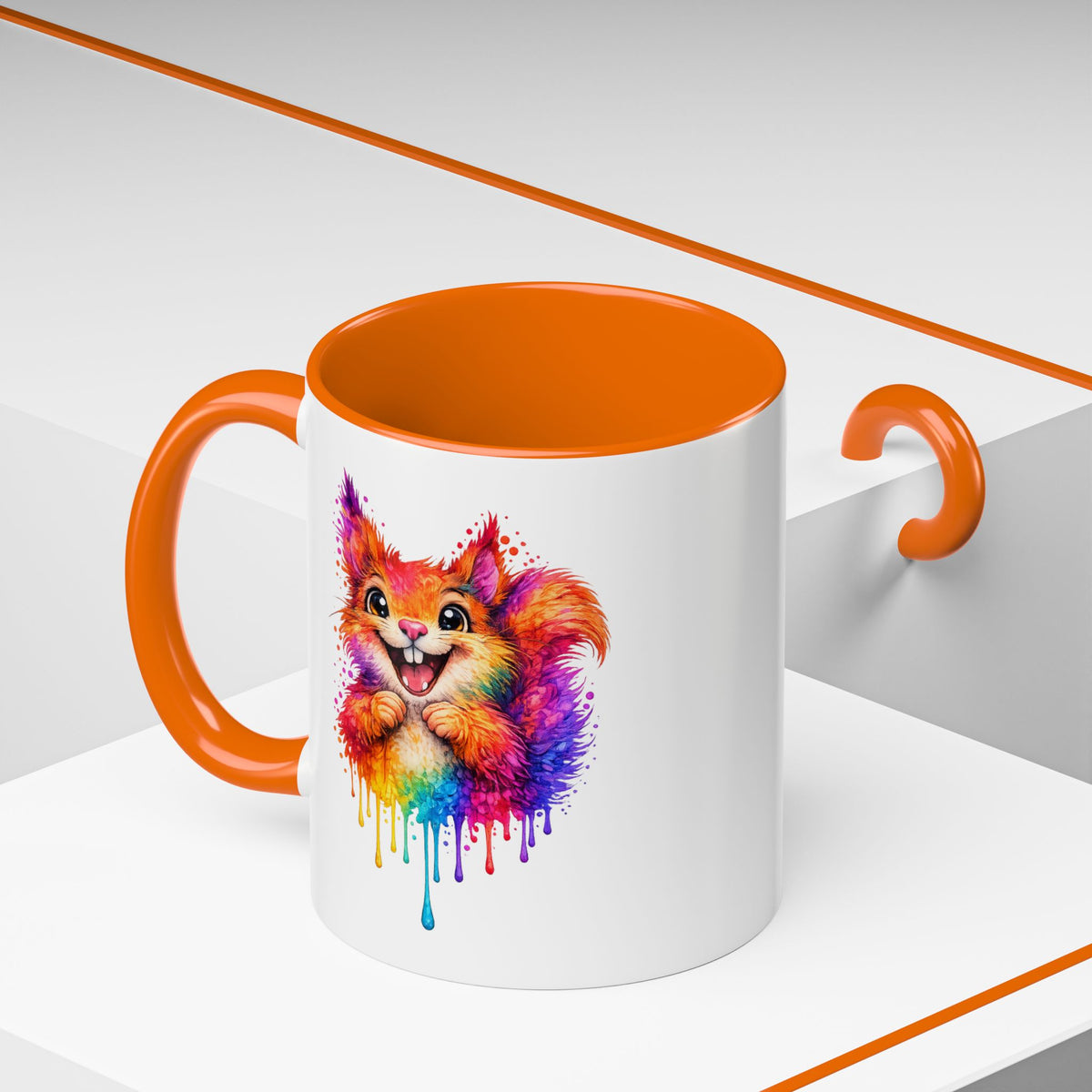Watercolor Squirrel Coffee Mug  (11/15oz)