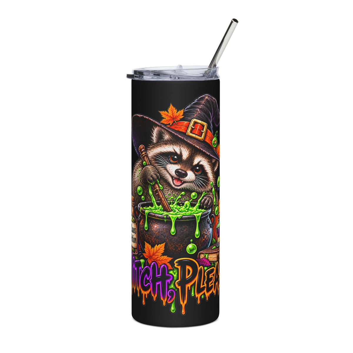 Witch, Please. Raccoon - 20oz Stainless Steel Tumbler