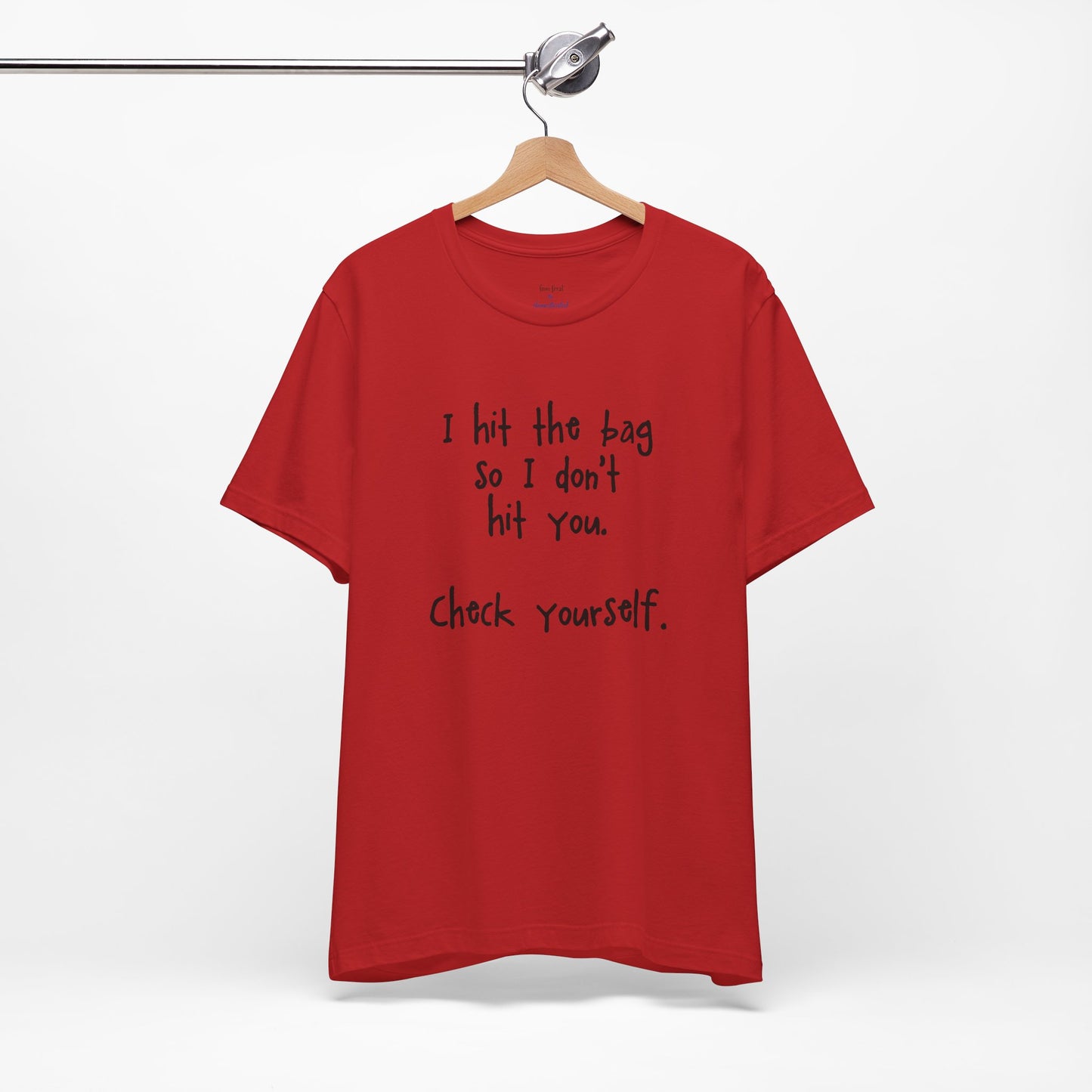 "Check Yourself" Kickboxing Tee