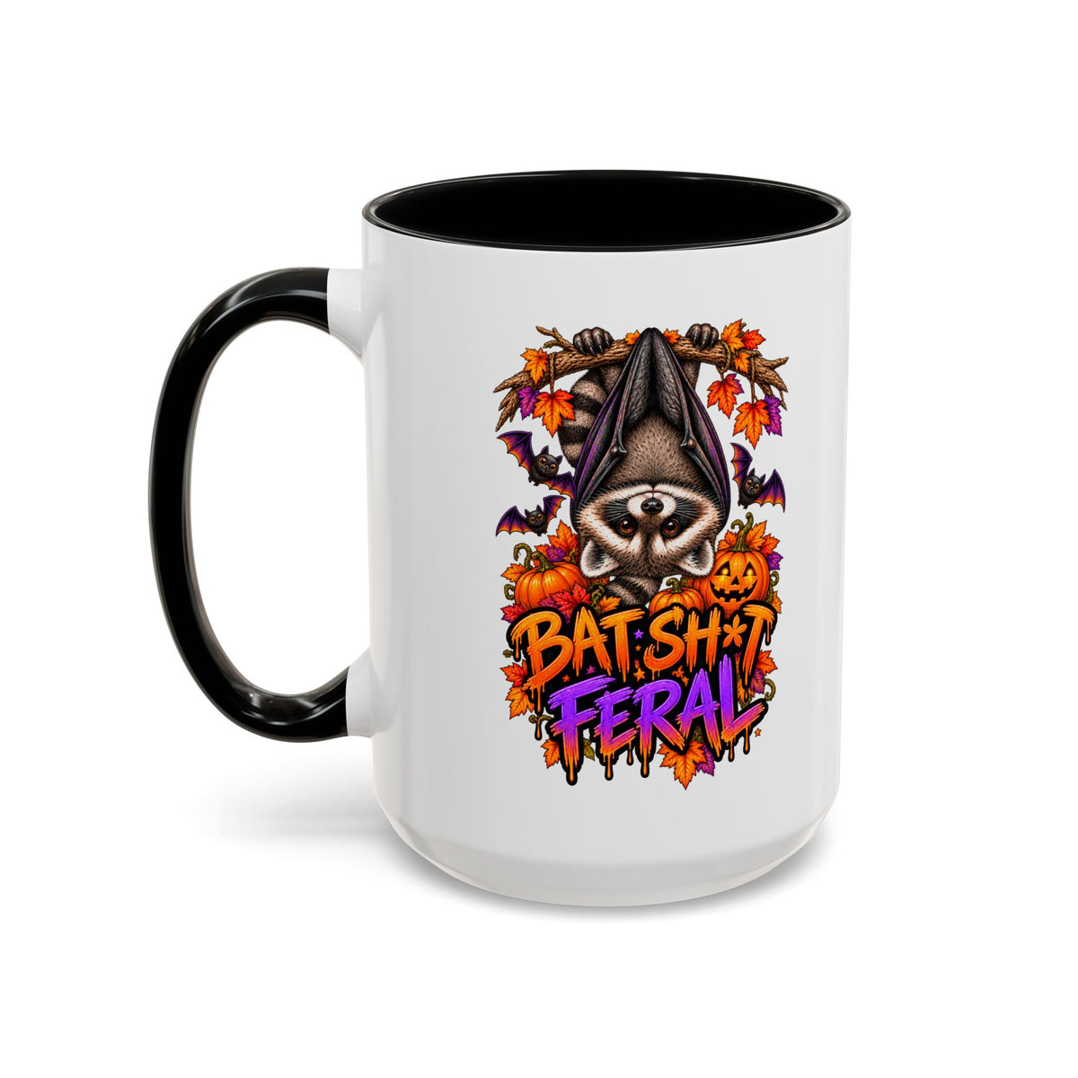 Batty Raccoon Coffee Mug  (11/15oz)