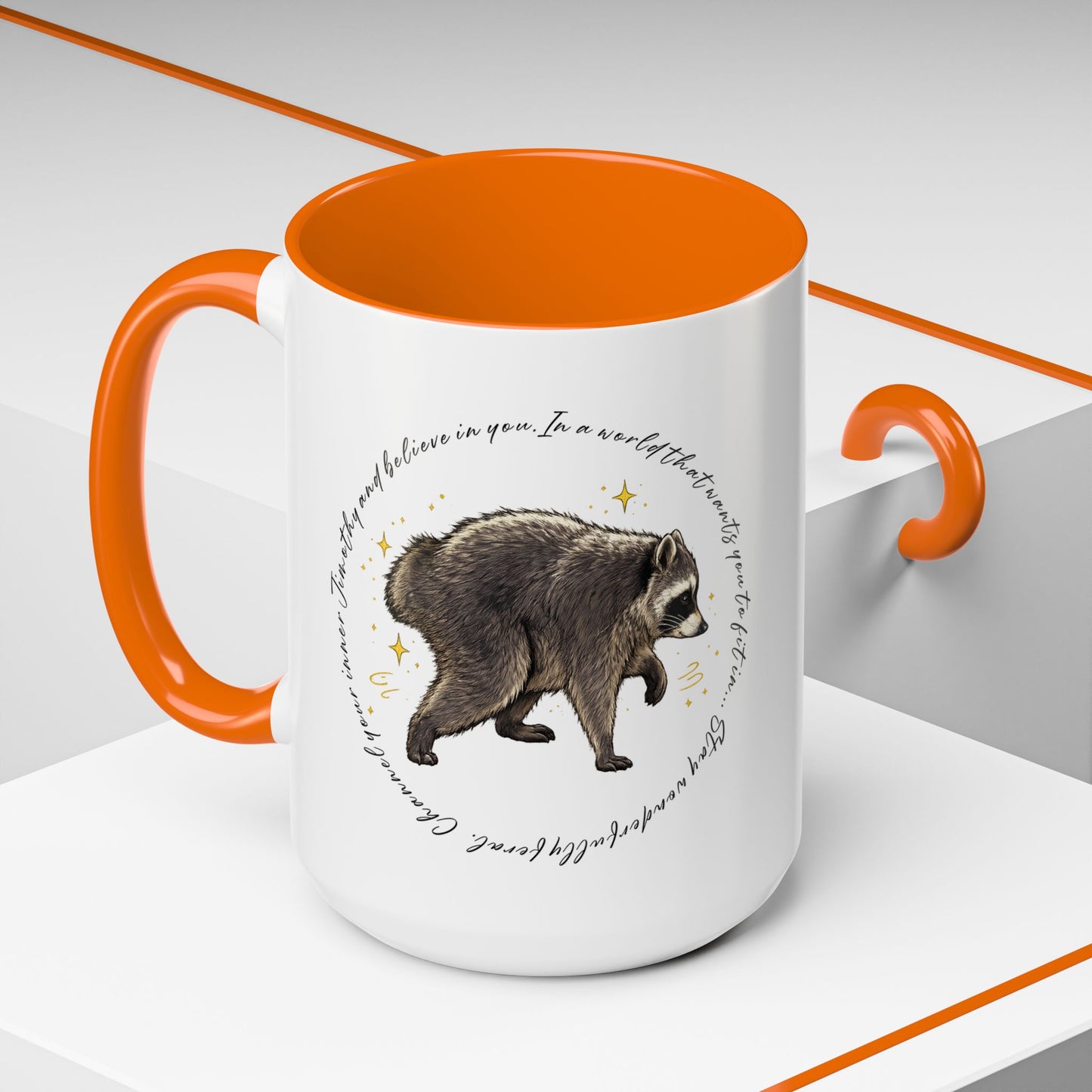 Jimothy The Raccoon Coffee Mug  (11/15oz)