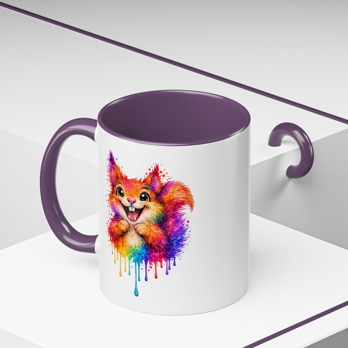Watercolor Squirrel Coffee Mug  (11/15oz)