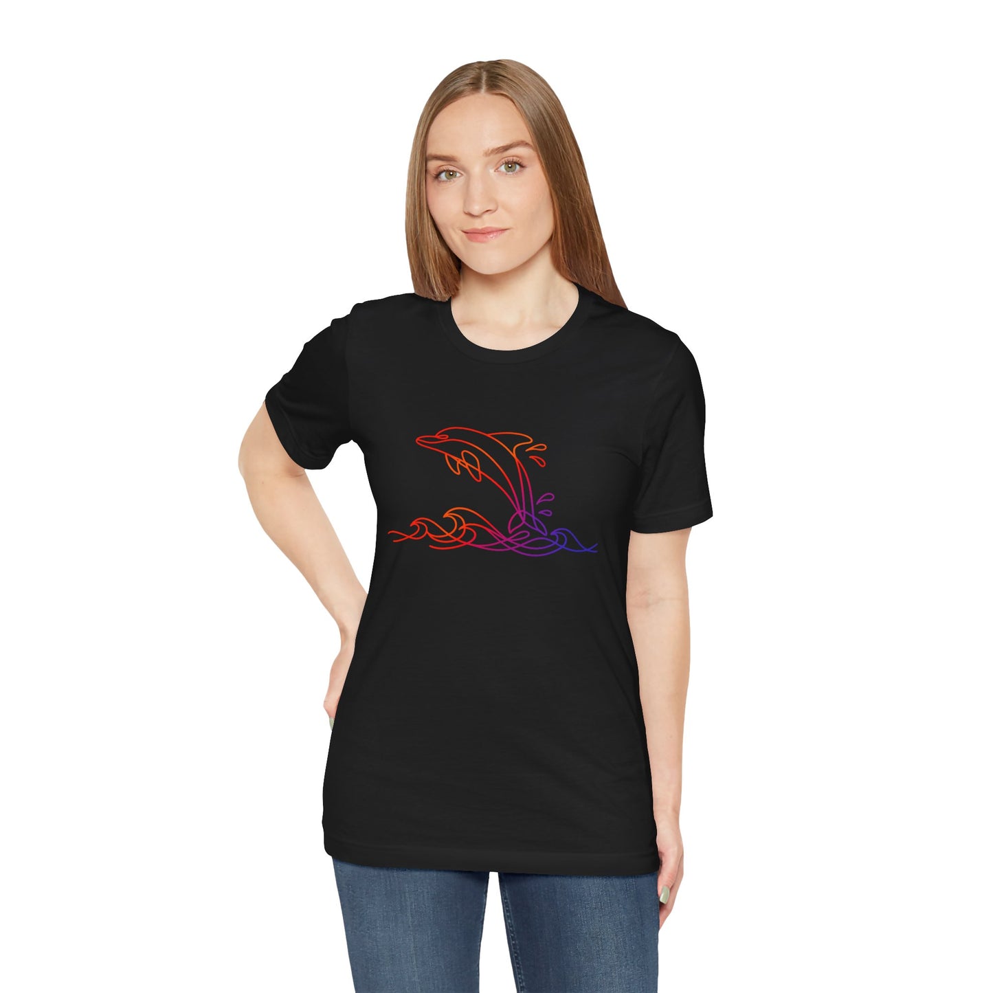Dolphin Wild Lines T-Shirt