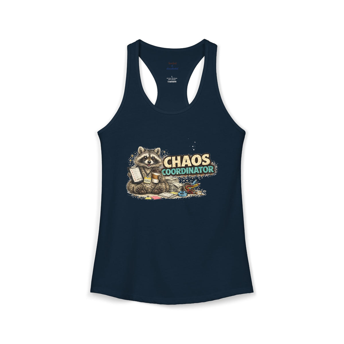 Chaos Coordinator Racerback Tank
