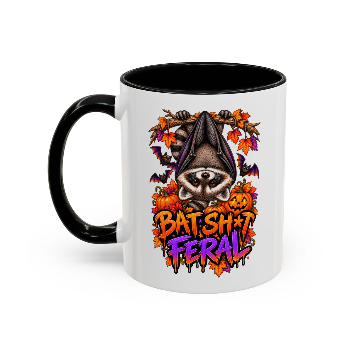 Batty Raccoon Coffee Mug  (11/15oz)