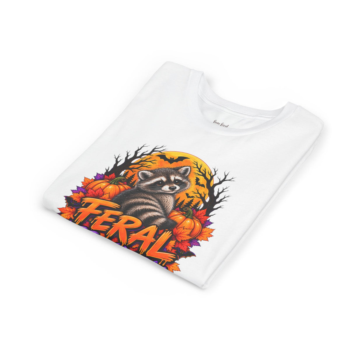 After Dark Coon Youth Tee — Raccoon Kids Tshirt