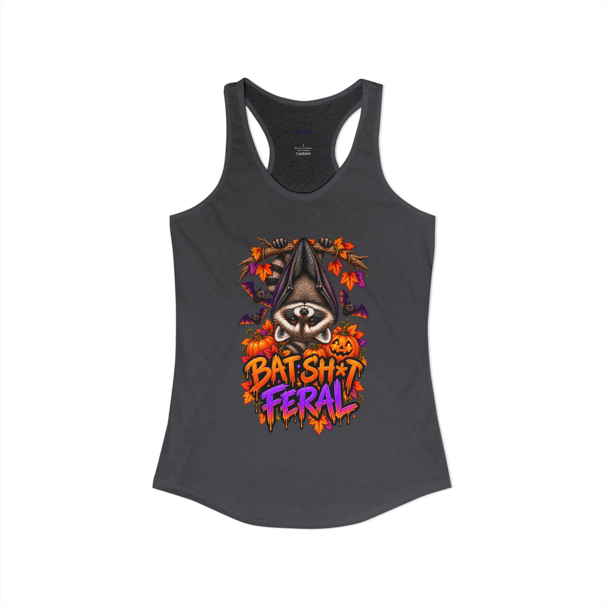 Batty Raccoon Racerback Tank