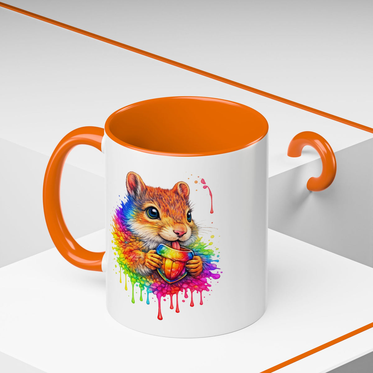 Watercolor Squirrel Coffee Mug  (11/15oz)