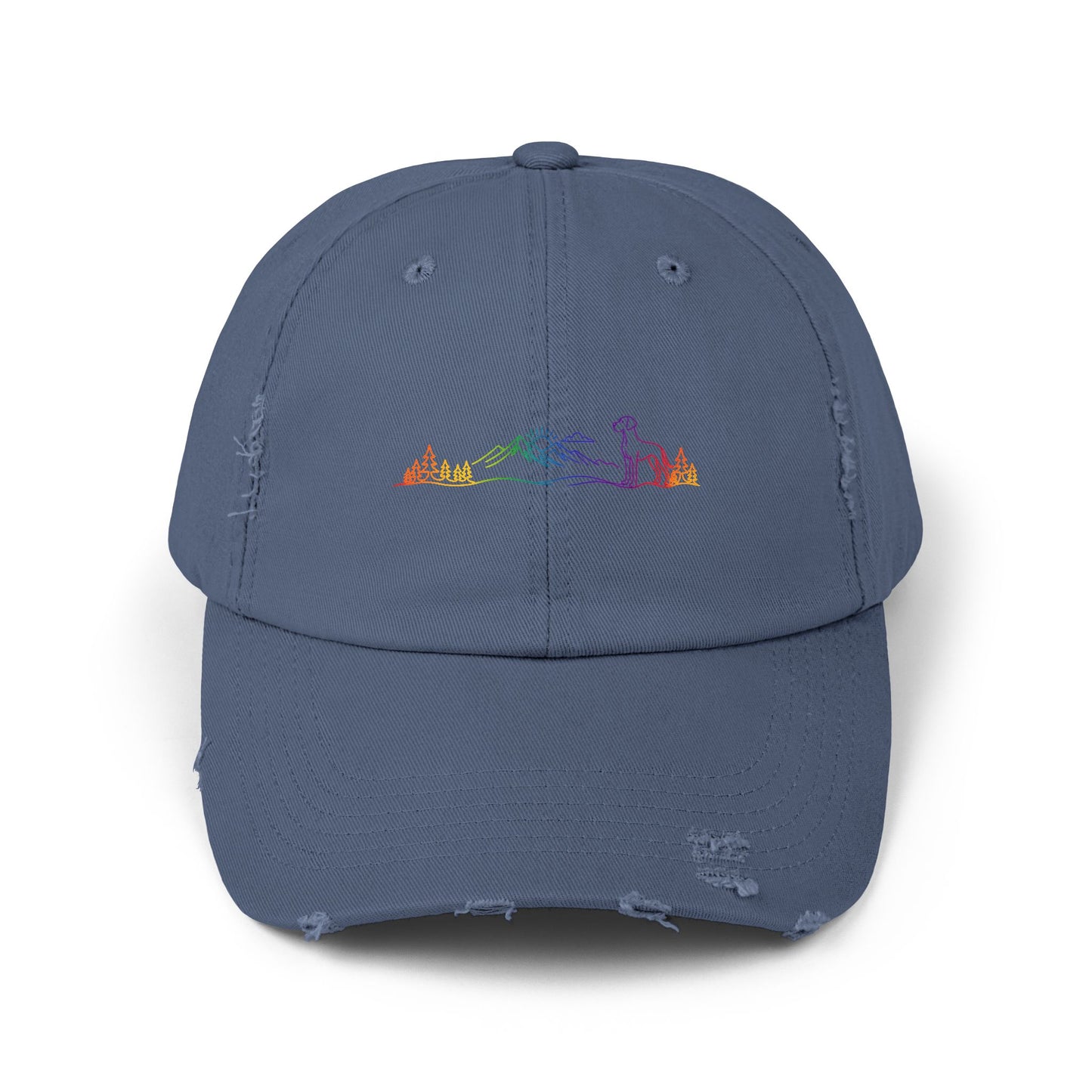 Great Dane, natural eared | Distressed Cap