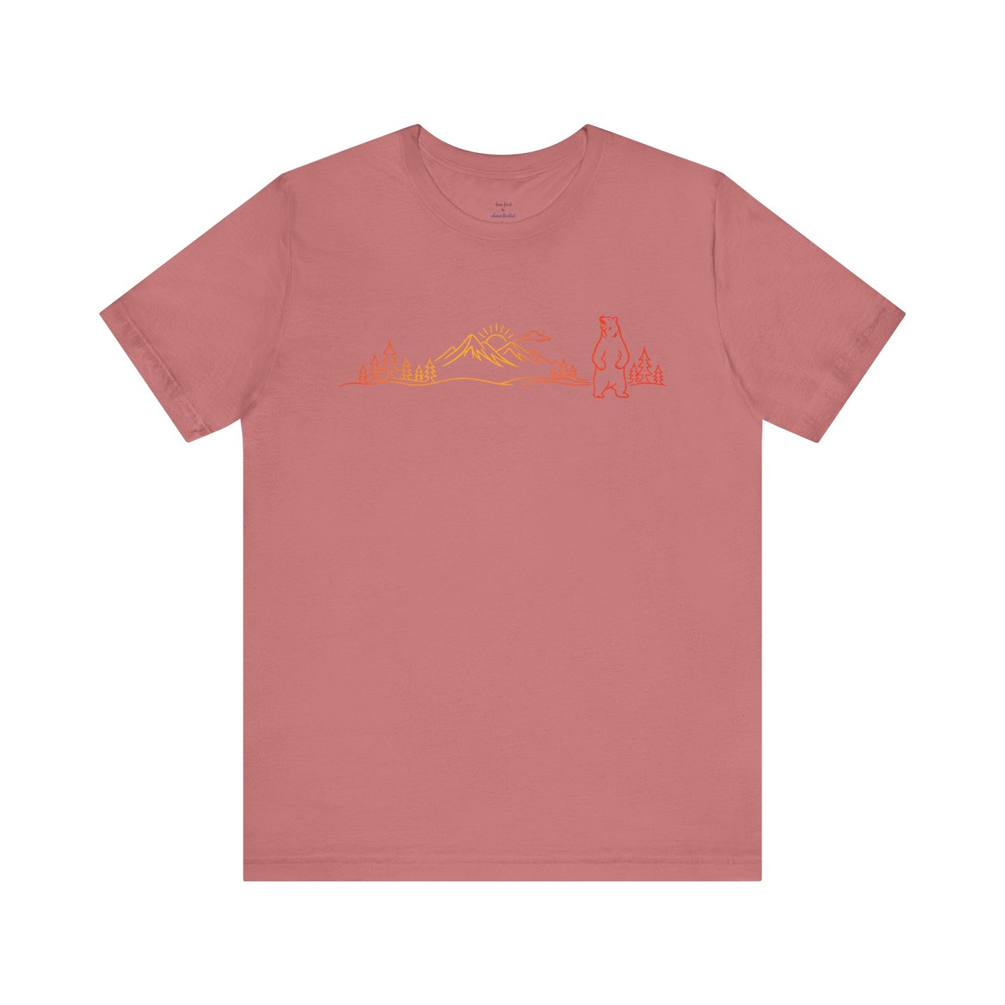 Standing Bear Mountain Scene Tee