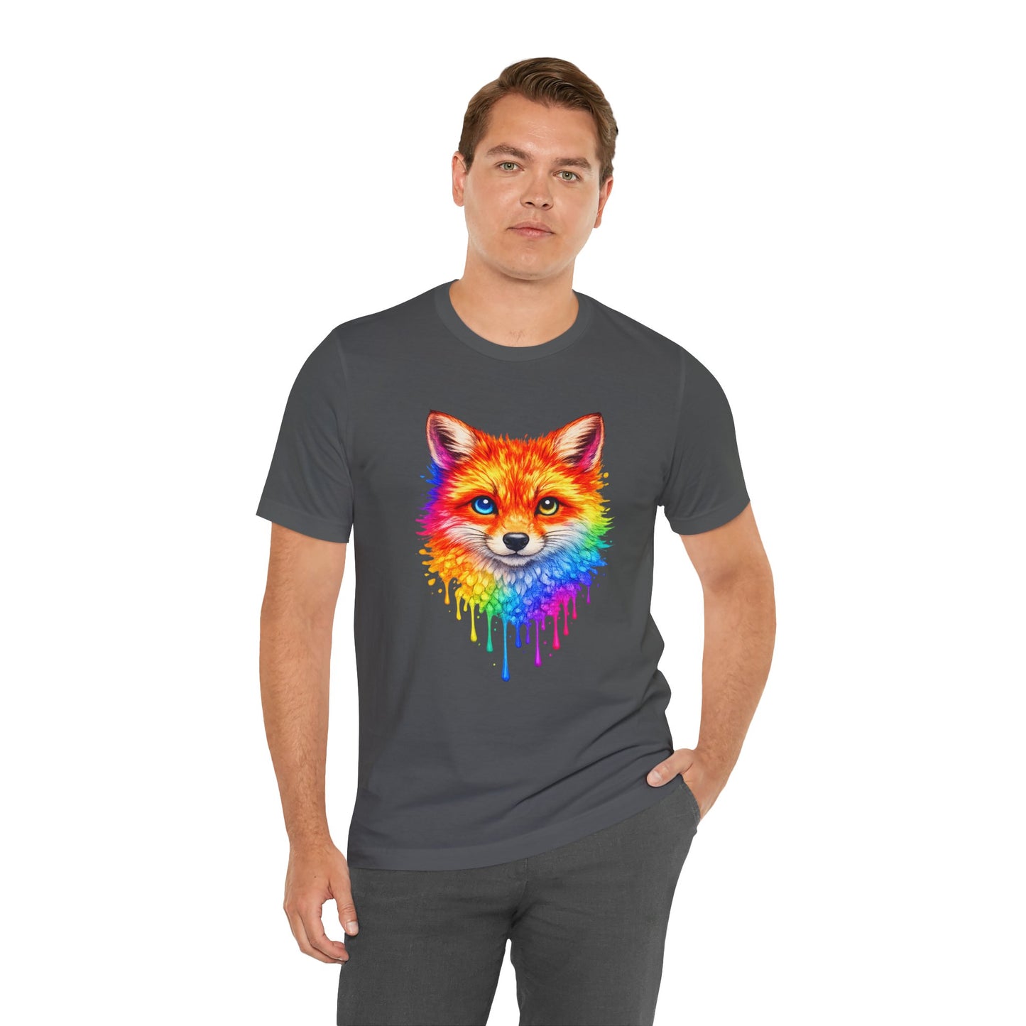 Watercolor Wildlife Fox T-Shirt