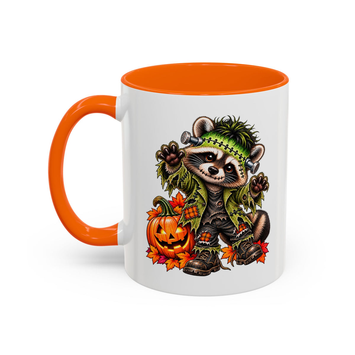 Halloween Frankenstein Raccoon Coffee Mug  (11/15oz)