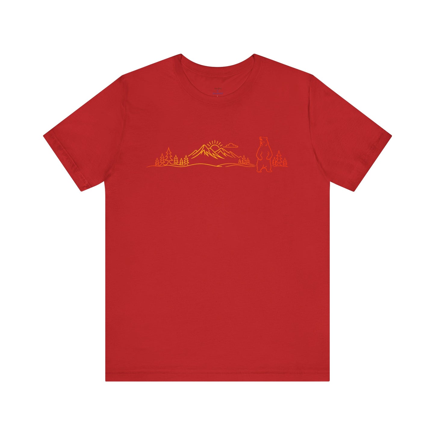 Standing Bear Mountain Scene Tee