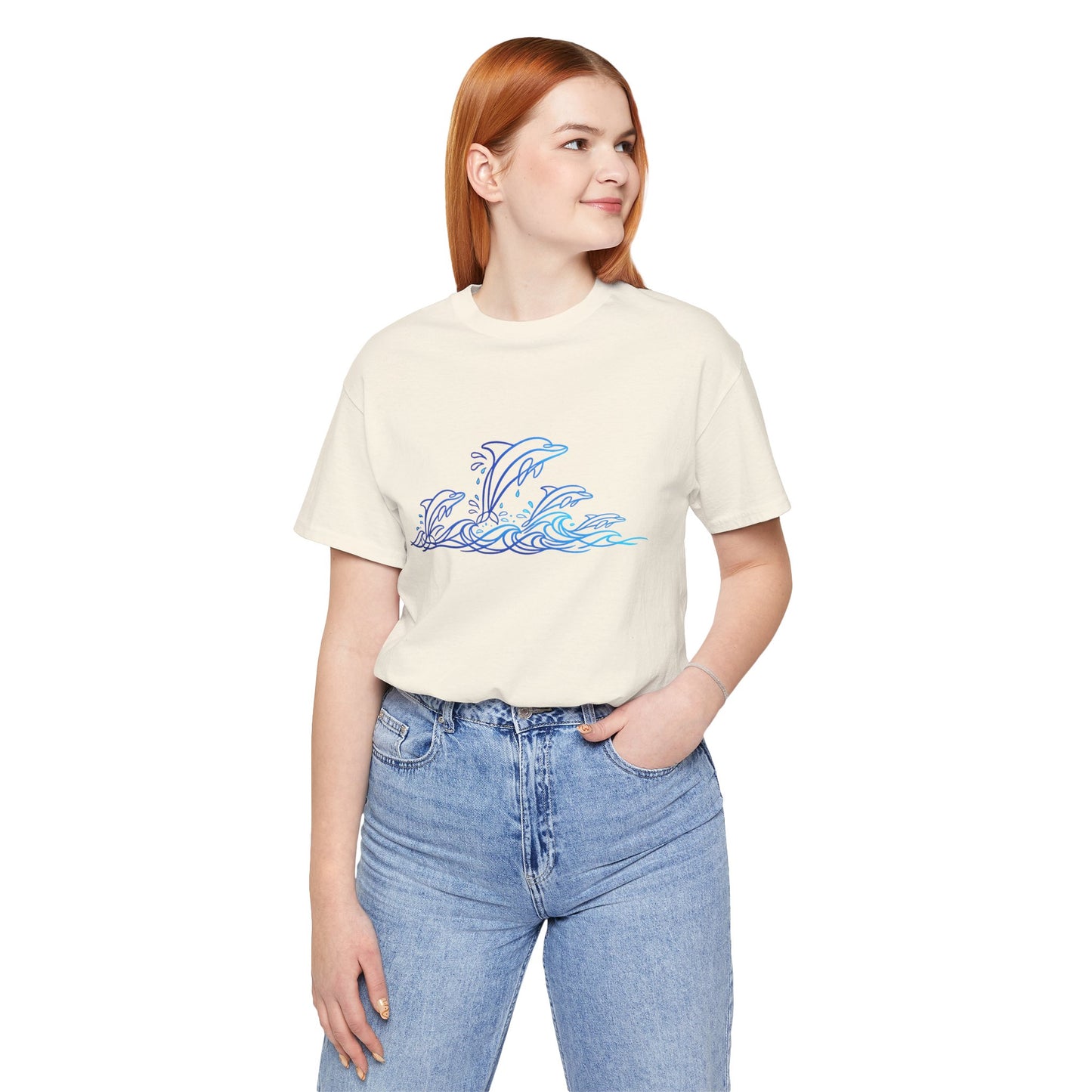 Dolphin Pod Wild Lines T-Shirt