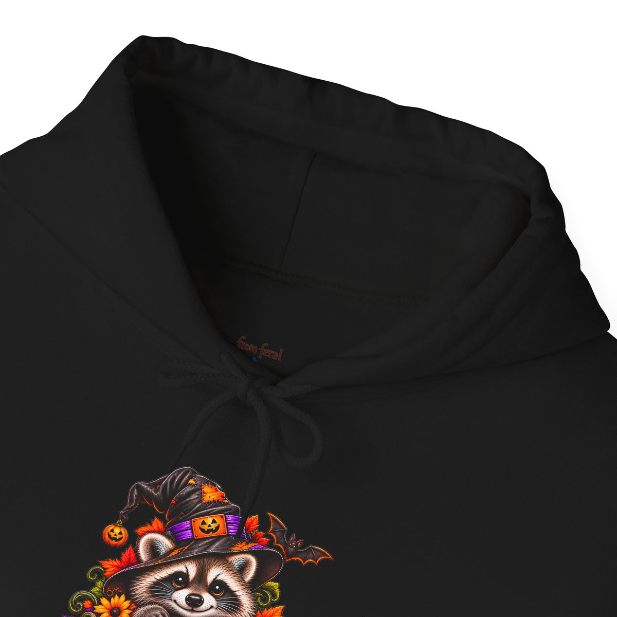 Halloween Raccoon Hooded Sweatshirt