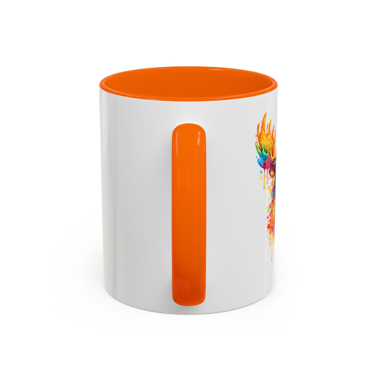 Watercolor Moose Coffee Mug  (11/15oz)