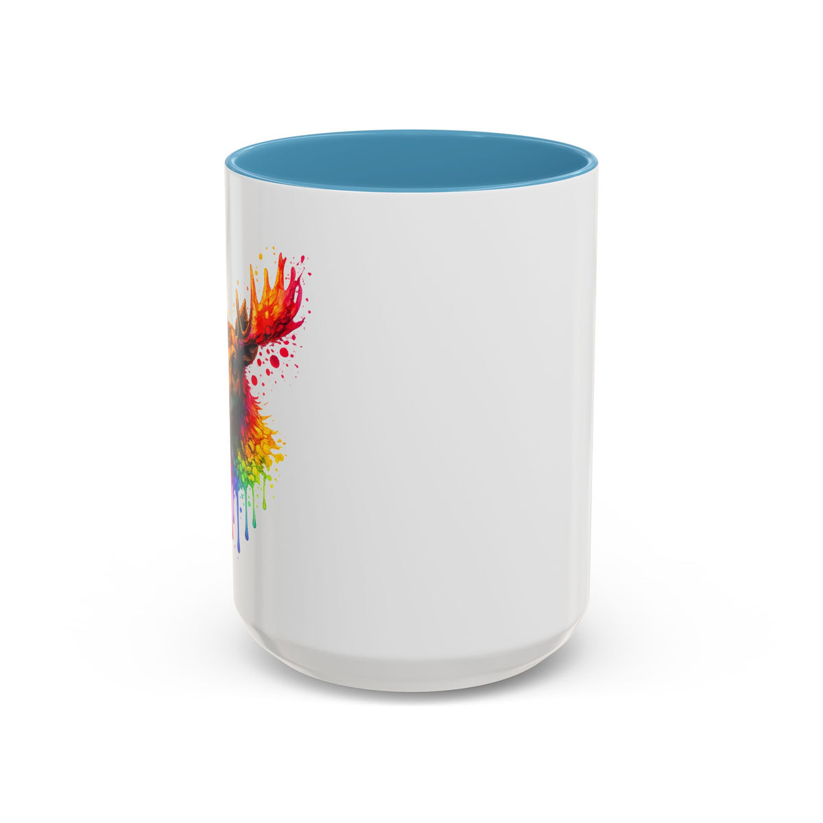 Watercolor Moose Coffee Mug  (11/15oz)
