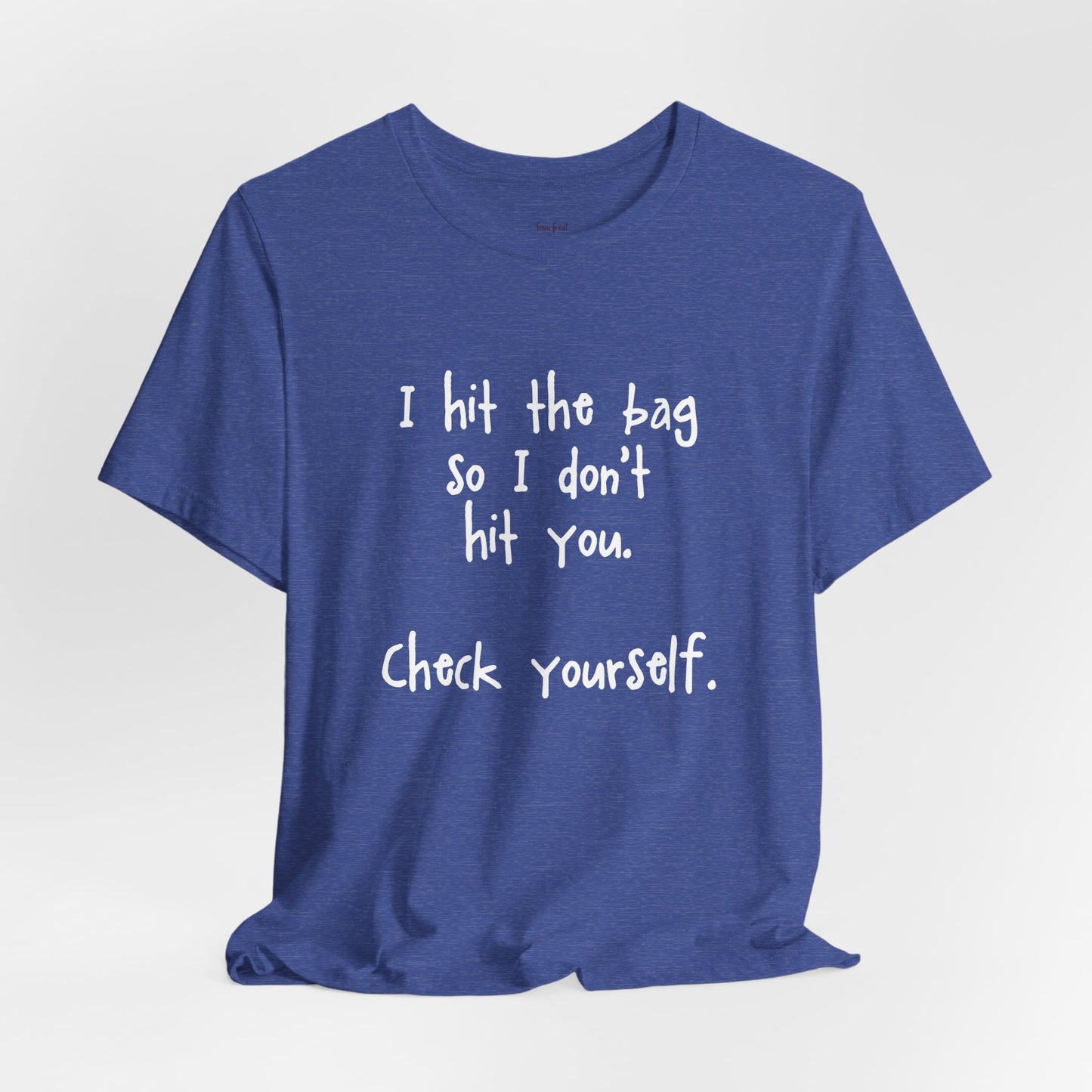 "Check Yourself" Kickboxing Tee
