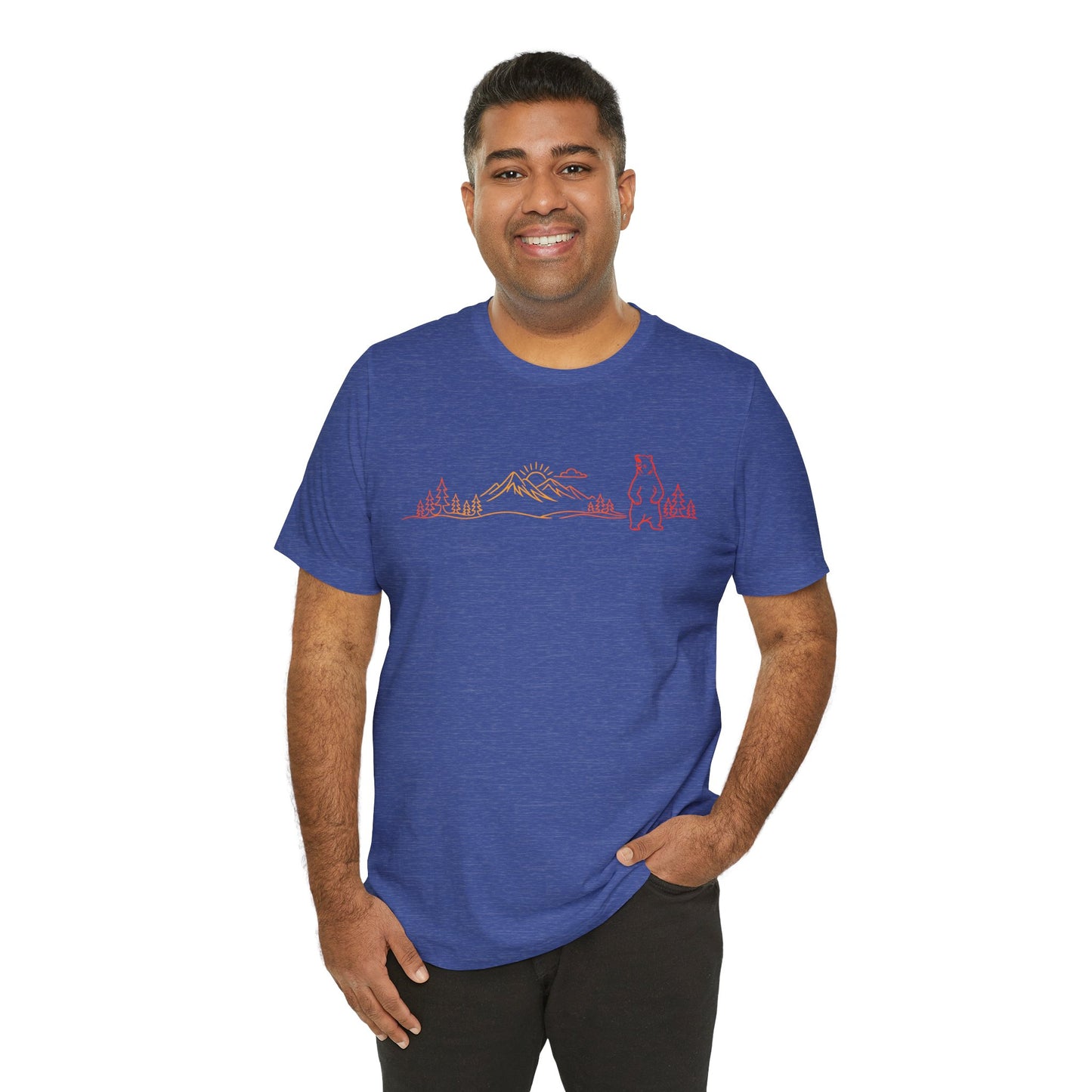 Standing Bear Mountain Scene Tee