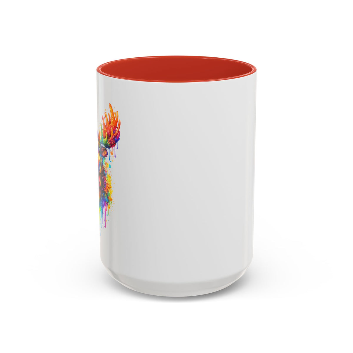 Watercolor Moose Coffee Mug  (11/15oz)
