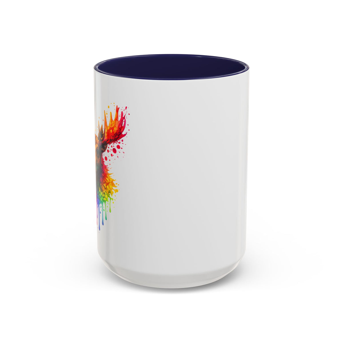 Watercolor Moose Coffee Mug  (11/15oz)