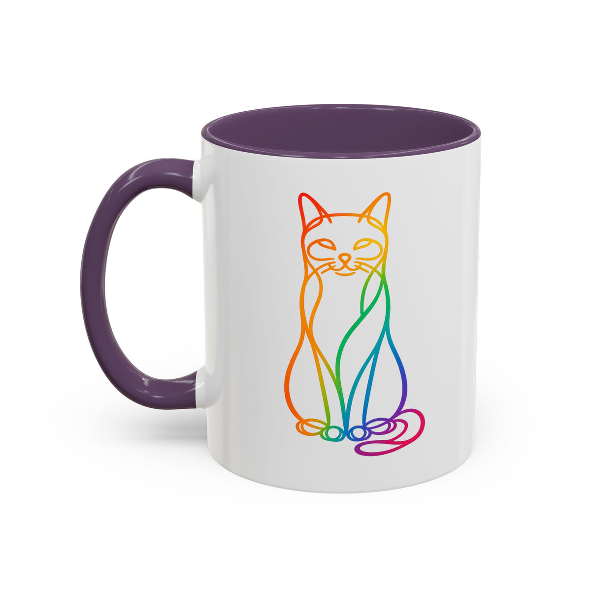 Rainbow Cat Coffee Mug  (11/15oz)