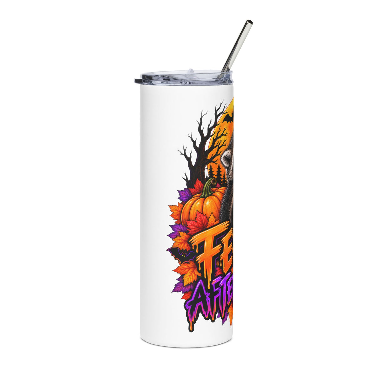 After Dark Raccoon - 20oz Stainless Steel Tumbler