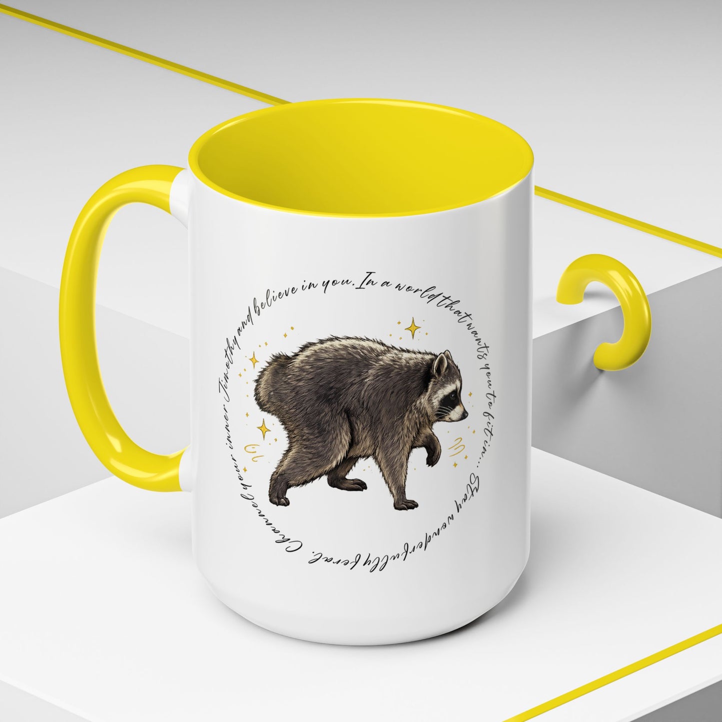 Jimothy The Raccoon Coffee Mug  (11/15oz)