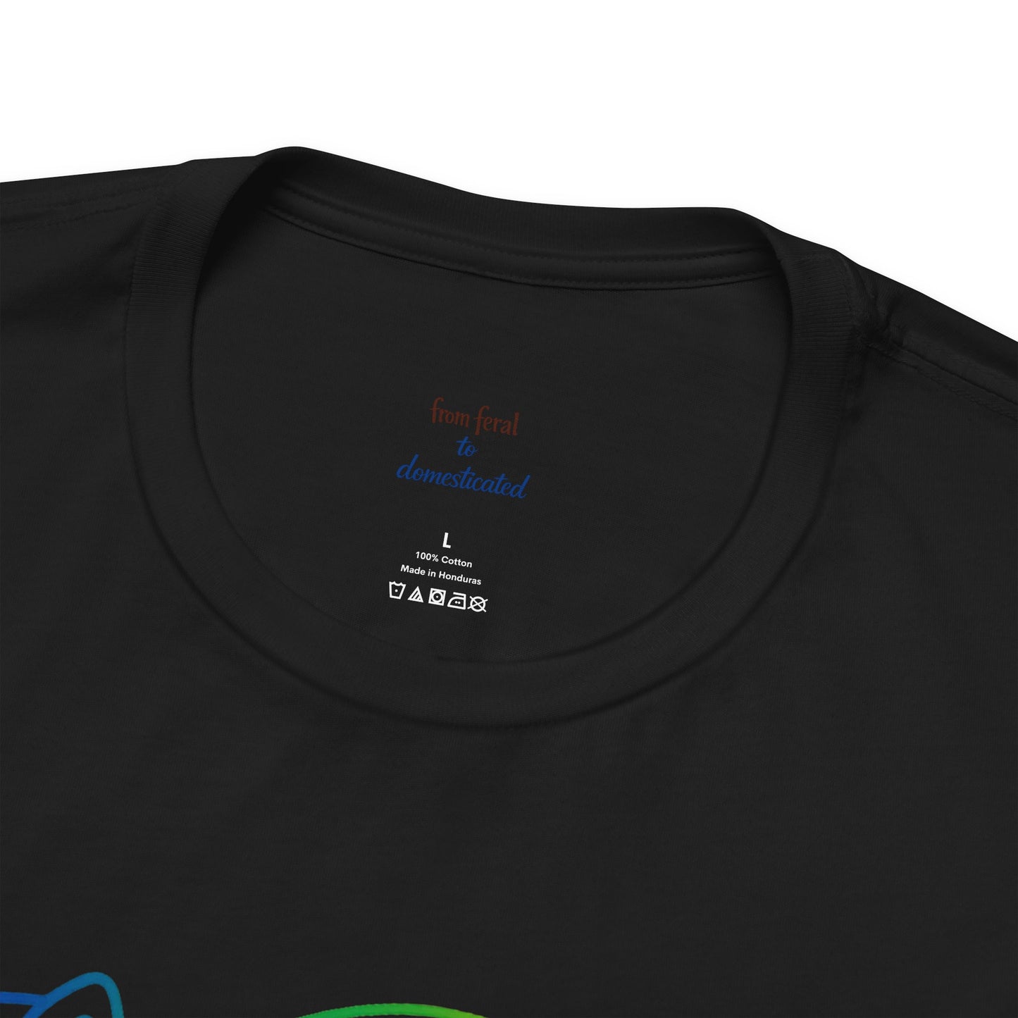 Raccoon Tee — Minimal Line Raccoon Scenic Graphic T-Shirt