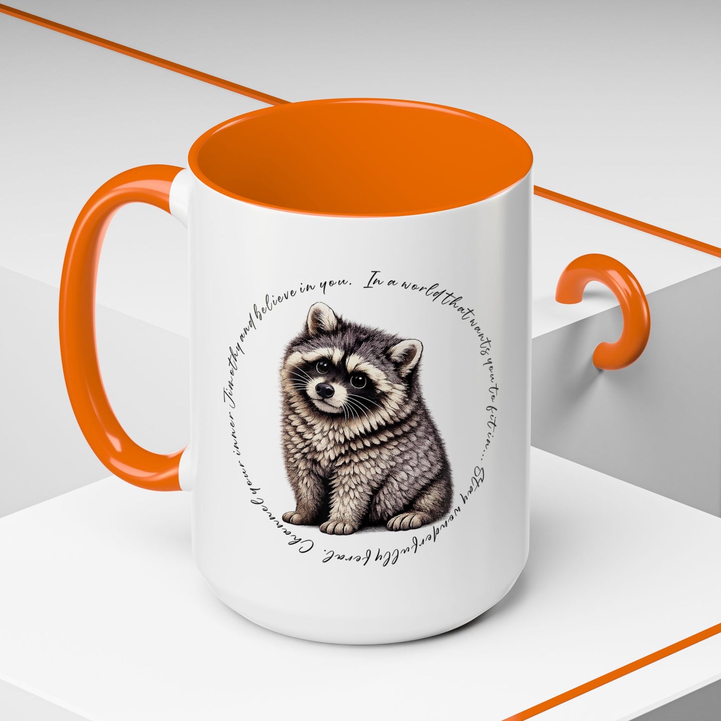 Jimothy The Raccoon Coffee Mug  (11/15oz)