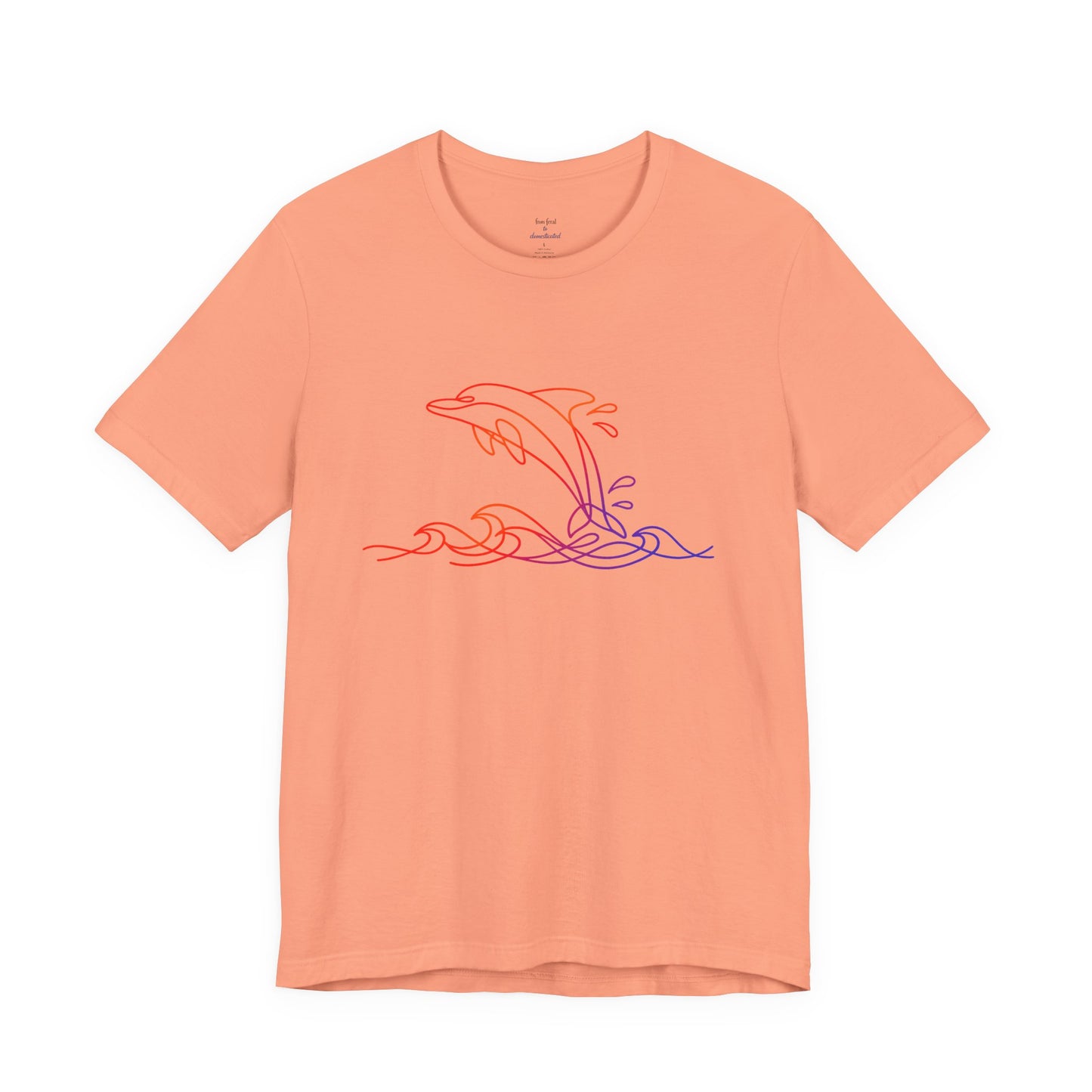 Dolphin Wild Lines T-Shirt