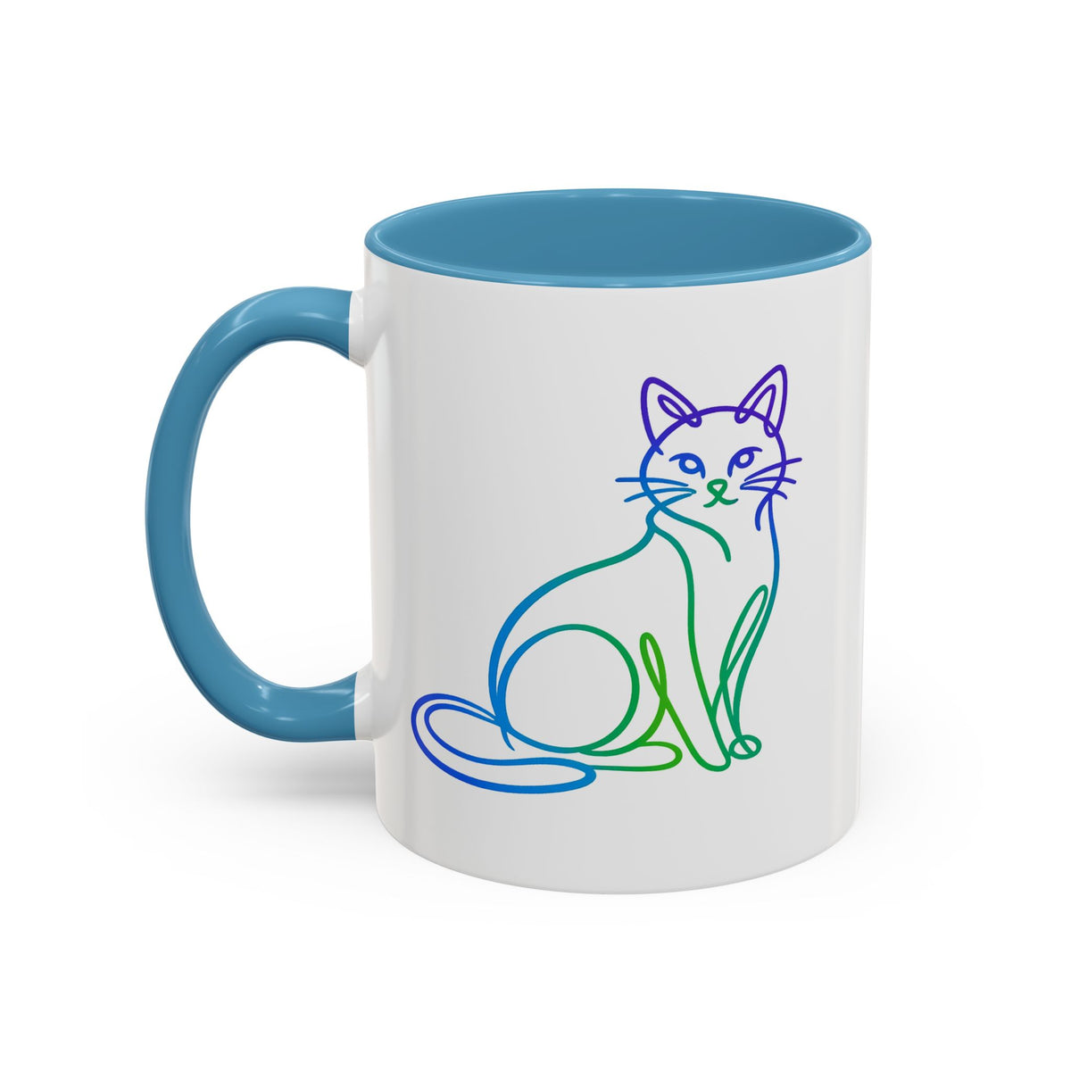 Northern Lights Cat Coffee Mug  (11/15oz)