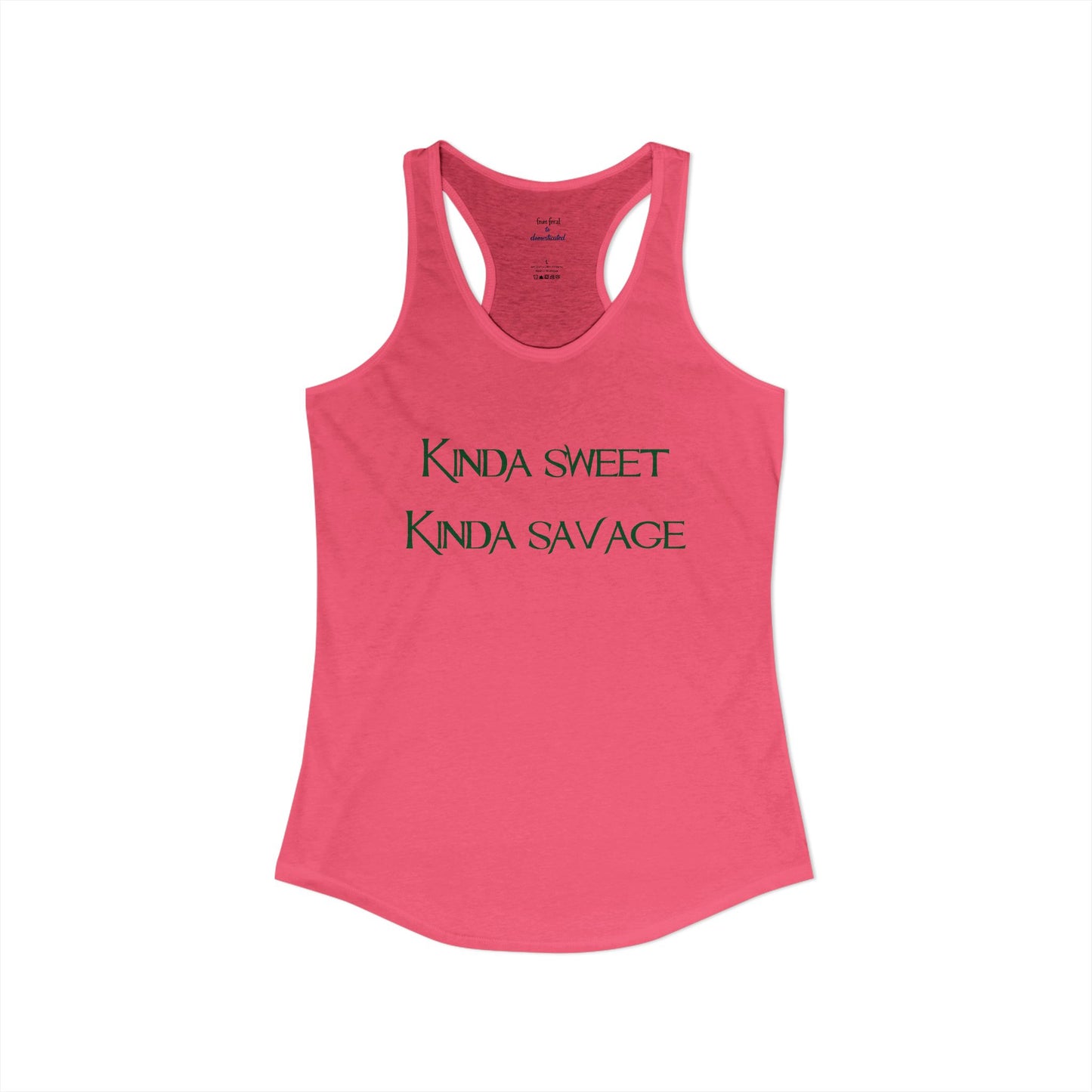 Kinda Both Racerback Tank