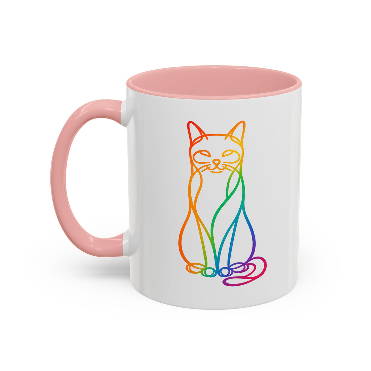 Rainbow Cat Coffee Mug  (11/15oz)