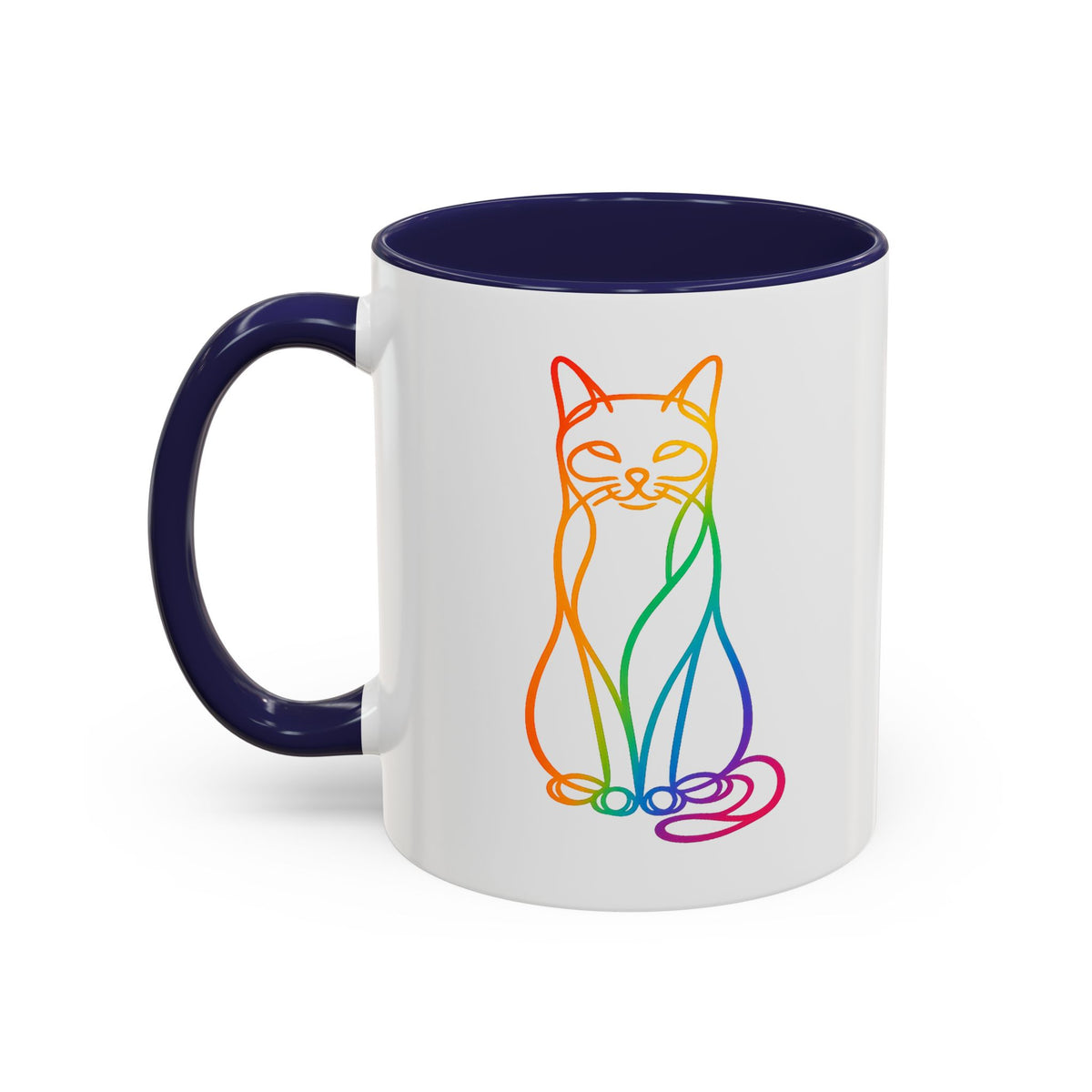 Rainbow Cat Coffee Mug  (11/15oz)