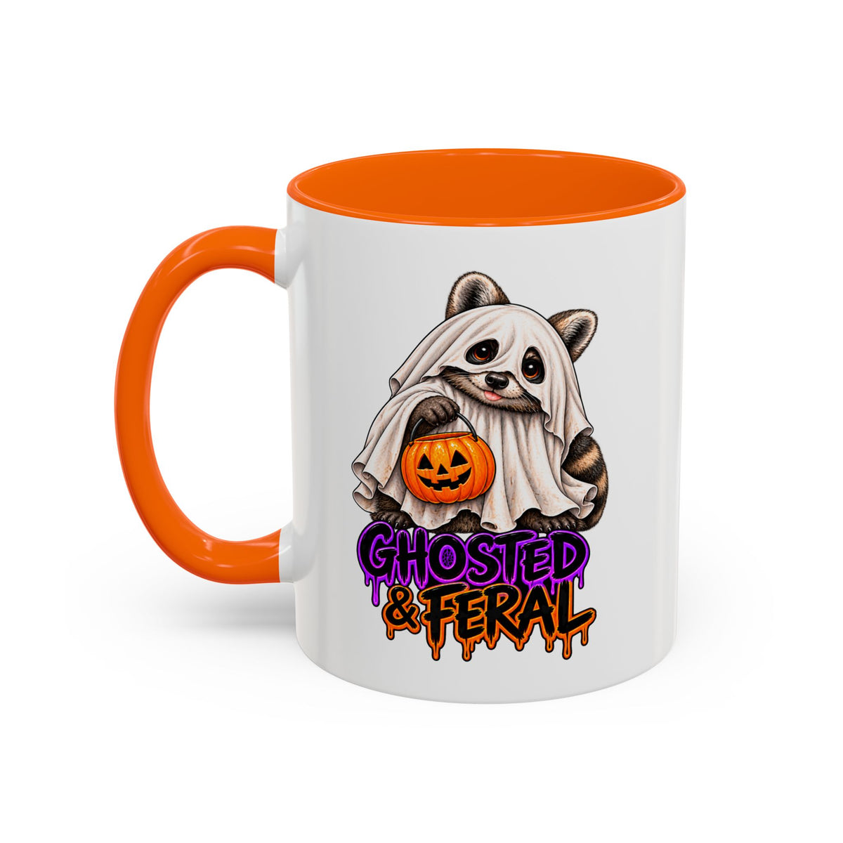 Ghosted Raccoon Coffee Mug  (11/15oz)